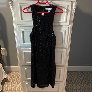 Topshop Sparkly Shift Dress